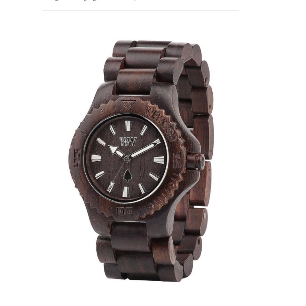 WeWood Date Chocolate Wooden Watch
